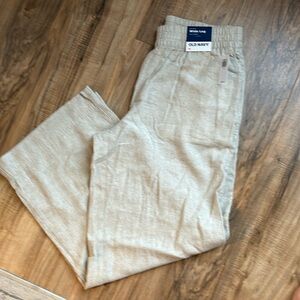 Wide Leg Linen Pants